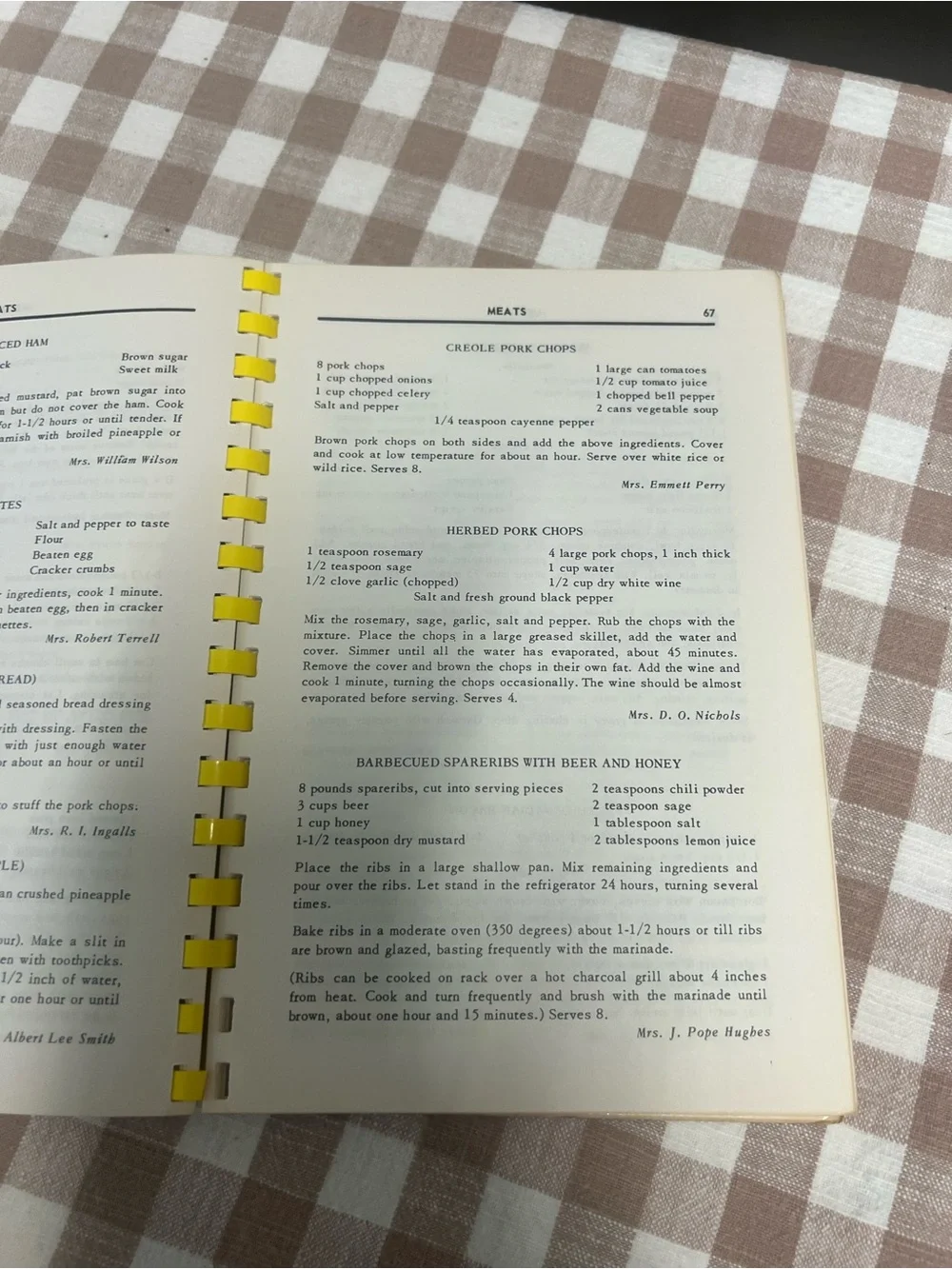 Vintage linly Heflin cookbook Birmingham ala recipes